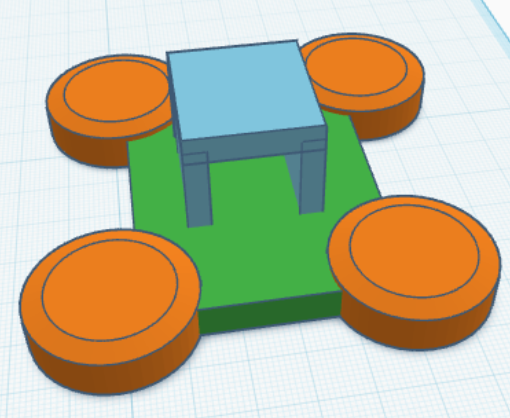 Manuel drone — Tinkercad